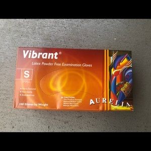 Latex Gloves Box of 100 size S